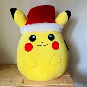 Pokémon Squishmallows 20in Holiday Pikachu Stuffed Toy